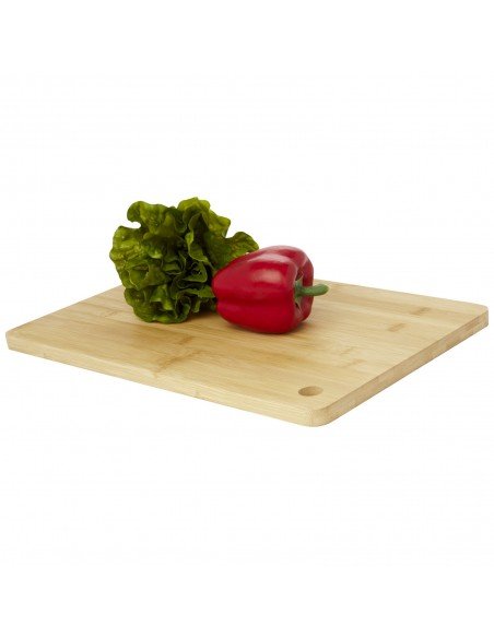 Harp bamboo cutting board