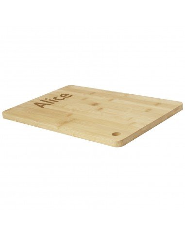 Harp bamboo cutting board