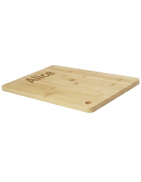 Harp bamboo cutting board