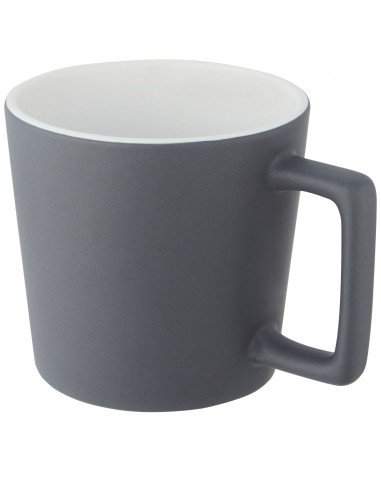 Cali 370 ml ceramic mug with matt finish