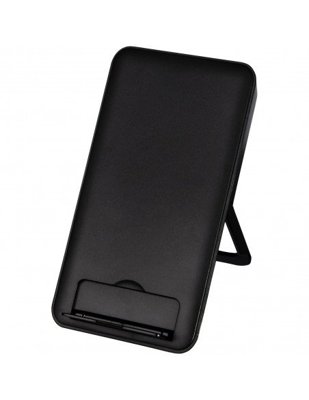 Loop 10W recycled plastic wireless charging pad with phone stand