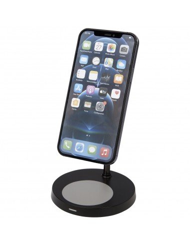 Magclick magnetic dual wireless charging stand