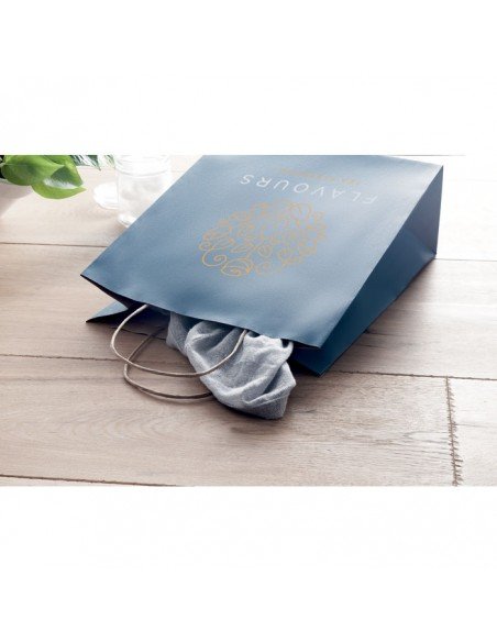 Spalvoti popieriniai maišeliai iš Kraft popieriaus 18x8x21 cm