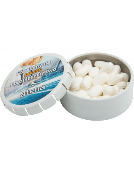 Pastilės apvalioje dėžutėje Midi