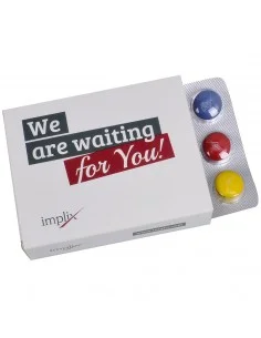 Šokoladiniai saldainukai lizdinėje pakuotėje 12 2