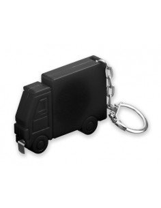 Sunkvežimio formos raktų pakabukas su metrine juosta 2