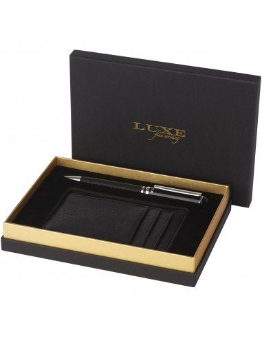 Encore ballpoint pen and wallet gift set