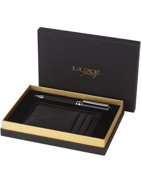 Encore ballpoint pen and wallet gift set