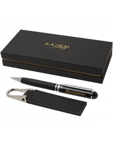 Verse ballpoint pen and keychain gift set
