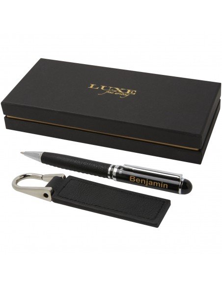 Verse ballpoint pen and keychain gift set