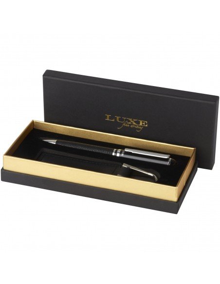 Verse ballpoint pen and keychain gift set