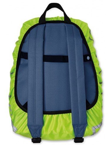 Sulankstomas apdangalas krepšiams, kuprinėms su šviesą atspindinčiais elementais