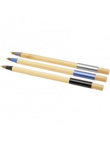 Kerf 3-piece bamboo pen set