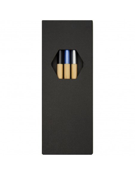 Kerf 3-piece bamboo pen set