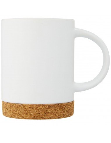 Neiva 425 ml ceramic mug with cork base