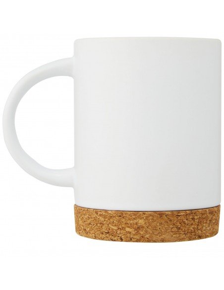 Neiva 425 ml ceramic mug with cork base