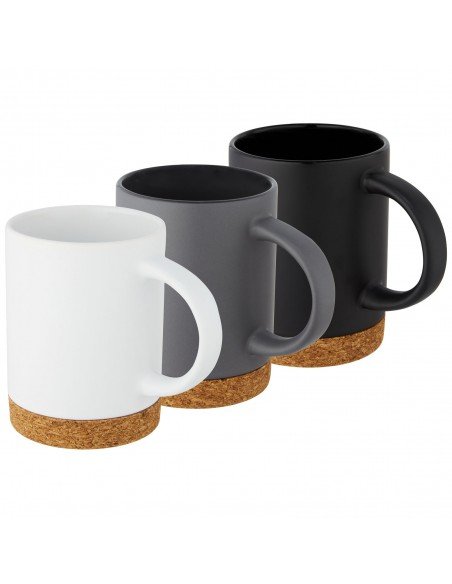 Neiva 425 ml ceramic mug with cork base
