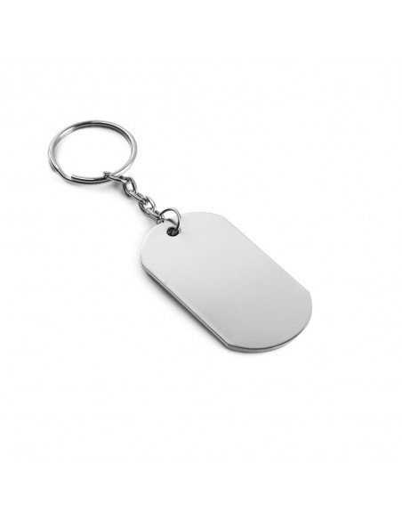 STITCH. Aluminium keyring