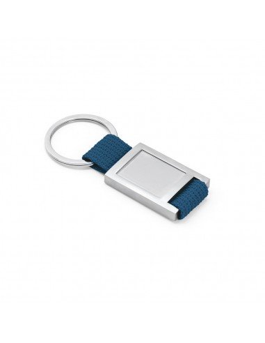 ANCHOR. Keyring in metal and webbing