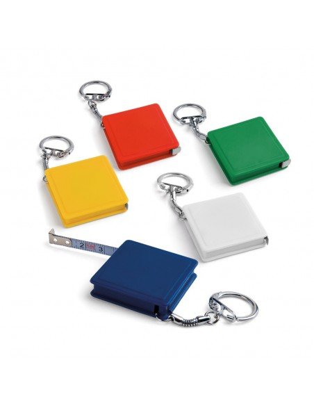 ASHLEY. Keyring with measuring tape