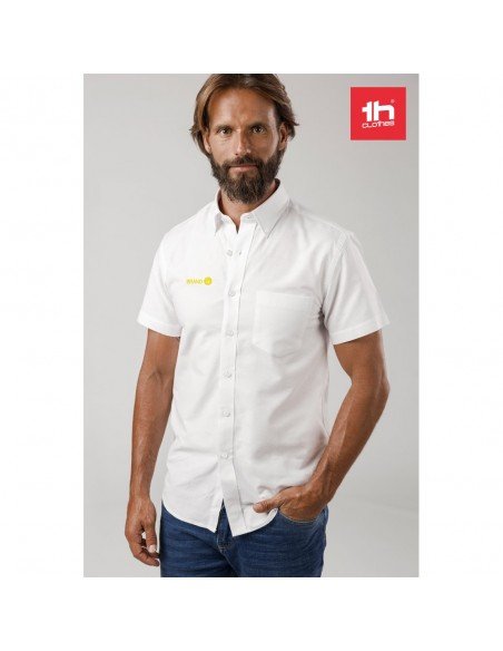 Trumpų rankovių vyriški marškiniai LONDON WH