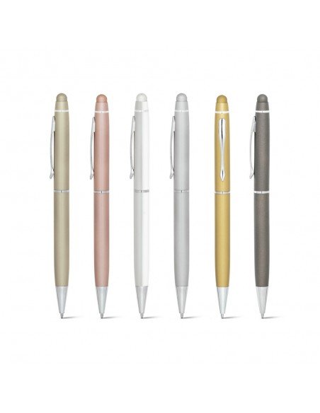 JULIE. Ball pen in metal with touch tip