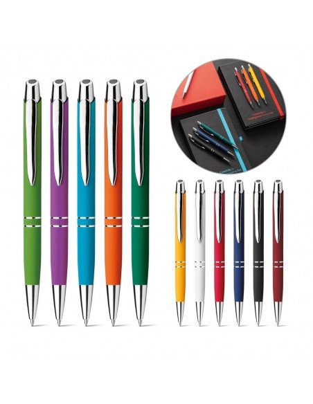 MARIETA SOFT. Ball pen in aluminium