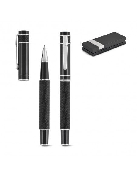 MOON. Roller in metal and imitation leather