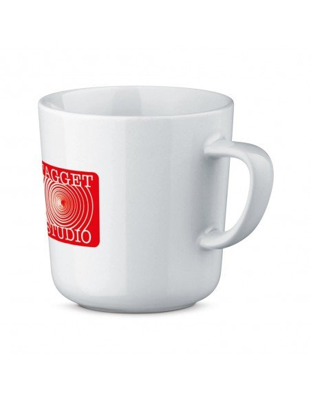 MOCCA WHITE. Ceramic mug 270 ml