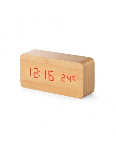 DARWIN. Table clock in MDF