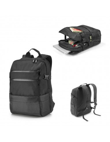 ZIPPERS BPACK. Laptop backpack 15'6''