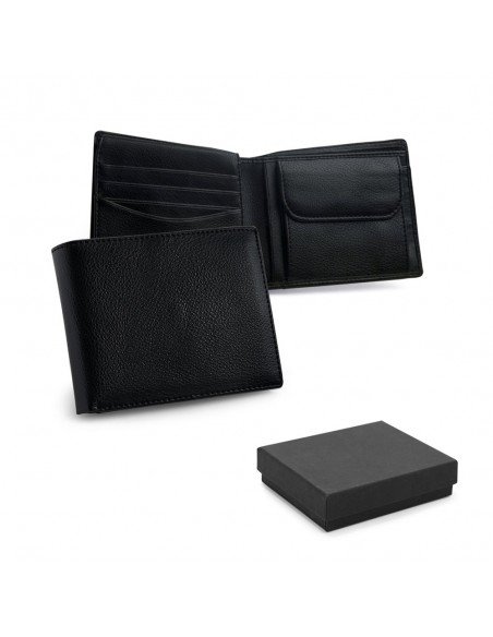 BARRYMORE. Leather wallet with RFID blocking