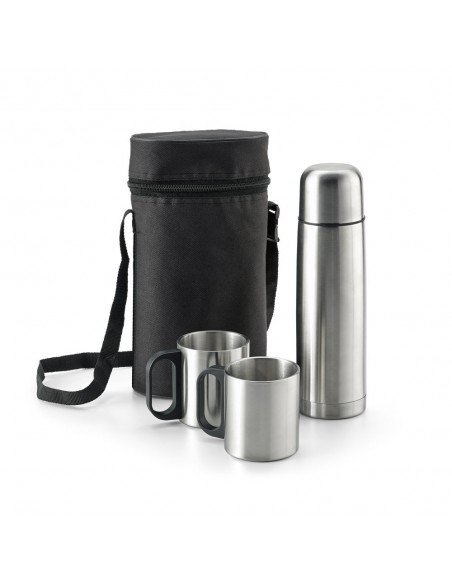 DURANT. Thermos and mugs set
