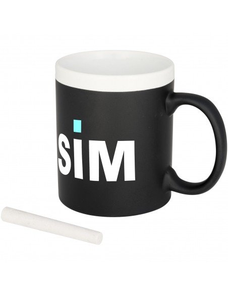 Chalk-write 330 ml ceramic mug