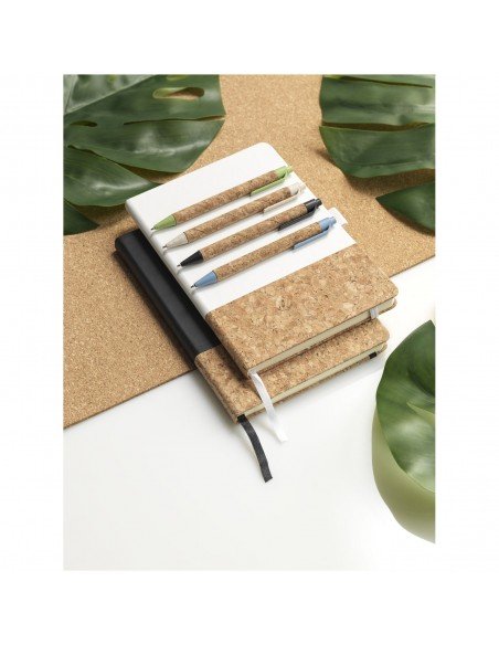 Midar cork and wheat straw ballpoint pen