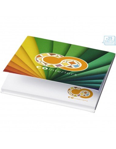 Sticky-Mate soft cover squared sticky notes 75x75