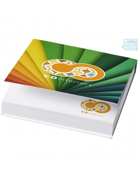 Sticky-Mate soft cover squared sticky notes 75x75