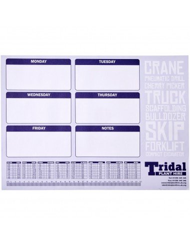 Desk-Mate A2 notepad