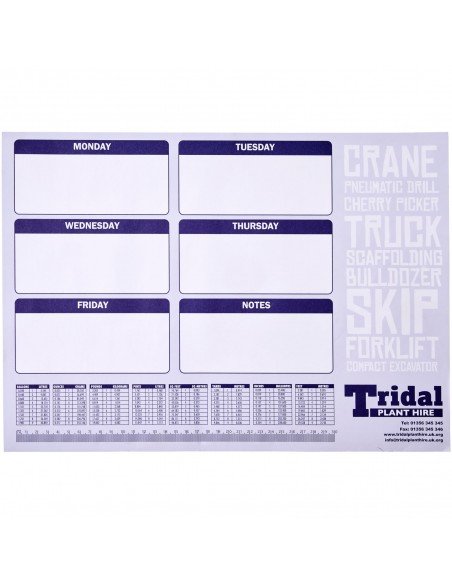 Desk-Mate A2 notepad