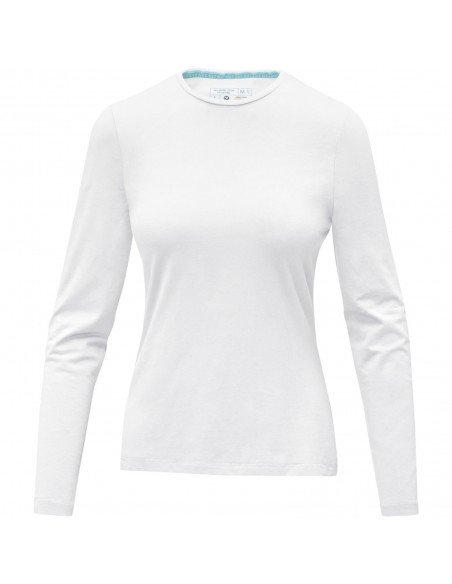 Ilgų rankovių moteriški organiniai marškinėliai Ponoka
