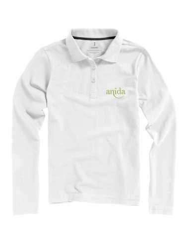 Ilgų rankovių moteriški polo marškinėliai Oakville