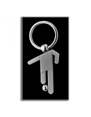 Futbolininko formos raktų pakabukas Futbolininko formos raktų pakabukas