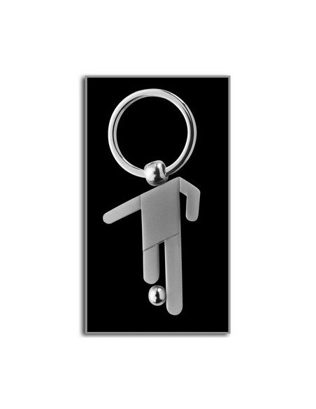 Futbolininko formos raktų pakabukas Futbolininko formos raktų pakabukas