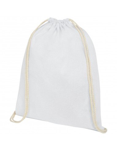 Oregon 140 g/m² cotton drawstring backpack