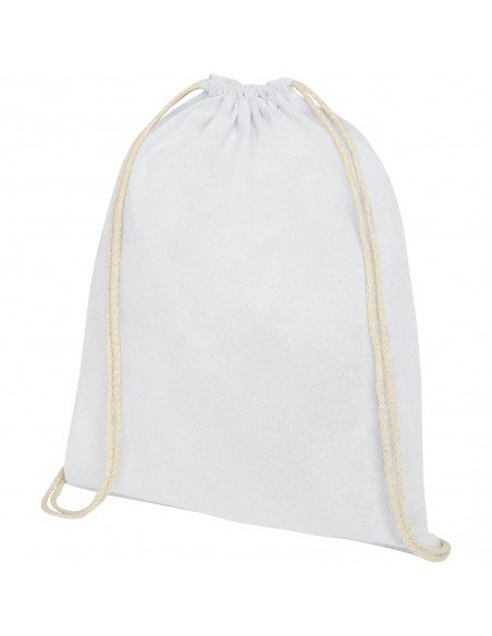 Oregon 140 g/m² cotton drawstring backpack