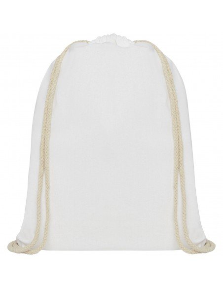 Oregon 140 g/m² cotton drawstring backpack