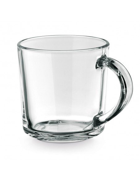 SOFFY. Glass mug 280 ml SOFFY. Glass mug 280 ml