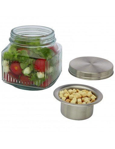 Lechug recycled glass salad pot