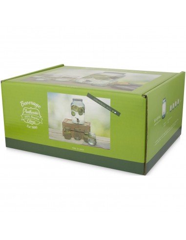 Jardim 5-piece recycled glass set