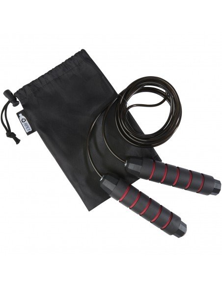 Austin soft skipping rope in recycled PET pouch